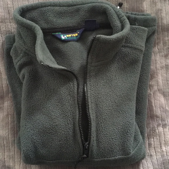 EBTEK Green Quarter Zip - Picture 1 of 5